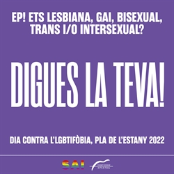 El Consell Comarcal fa una crida per recollir experiències que han tingut les persones LGBTI