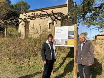 El Consell Comarcal del Pla de l'Estany senyalitza dues noves rutes de senderisme